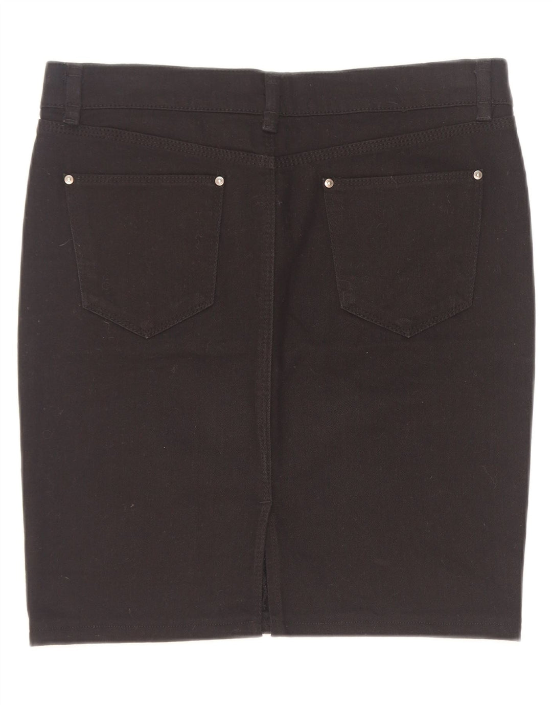 Zara Femme Jupe En Jean Large W30 Noir