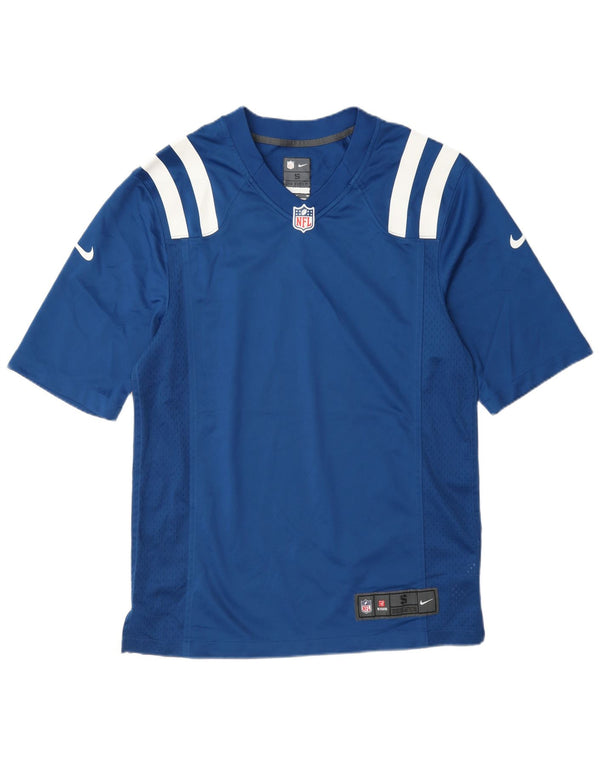 Nike T-shirt graphique pour hommes, petit, bleu, polyester