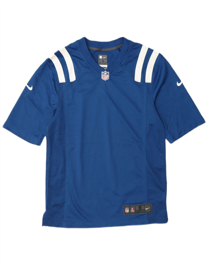 Nike T-shirt graphique pour hommes, petit, bleu, polyester