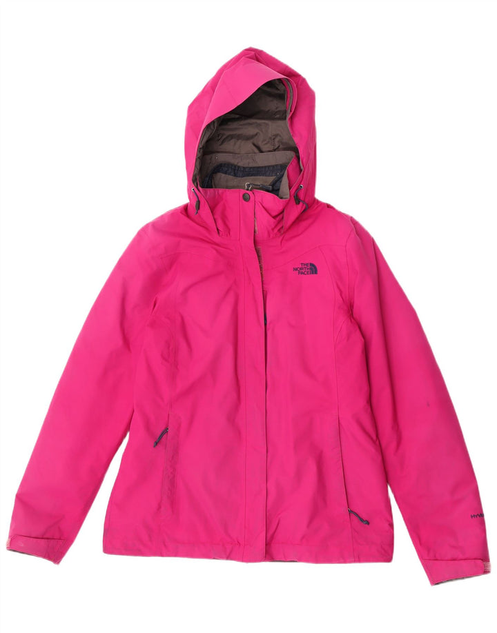 The North Face Veste coupe-vent à capuche pour femme UK 14 Polyester rose moyen