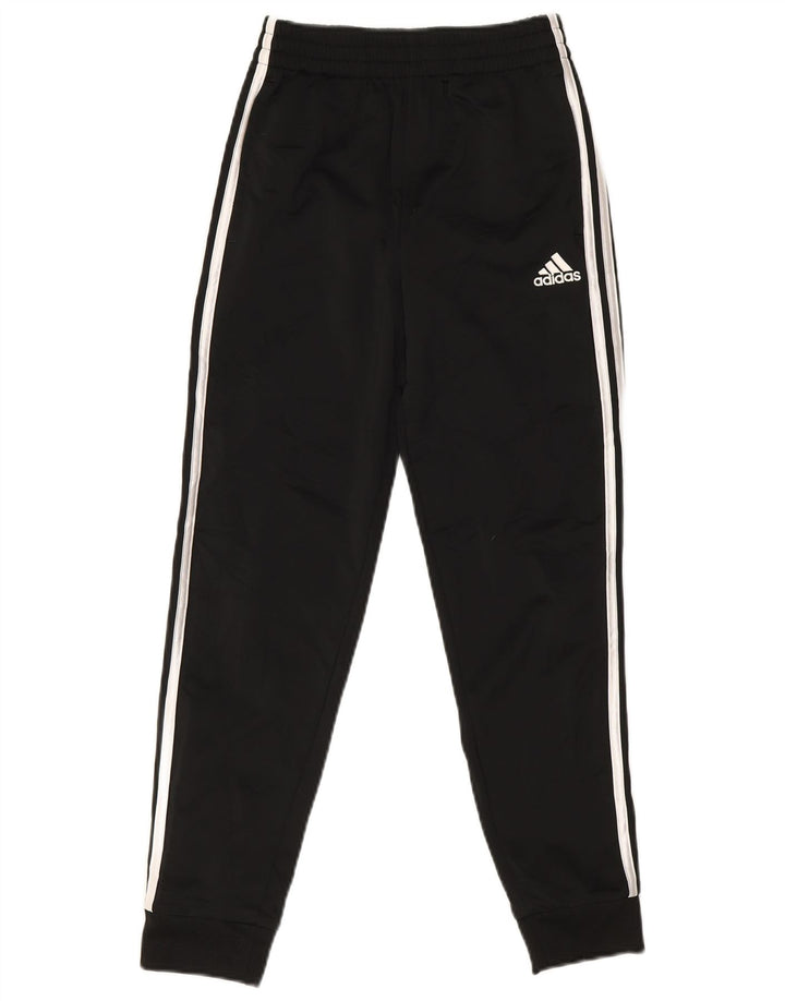 Adidas Pantalon de Survêtement Garçon Joggers 10-11 ans Noir Moyen Polyester