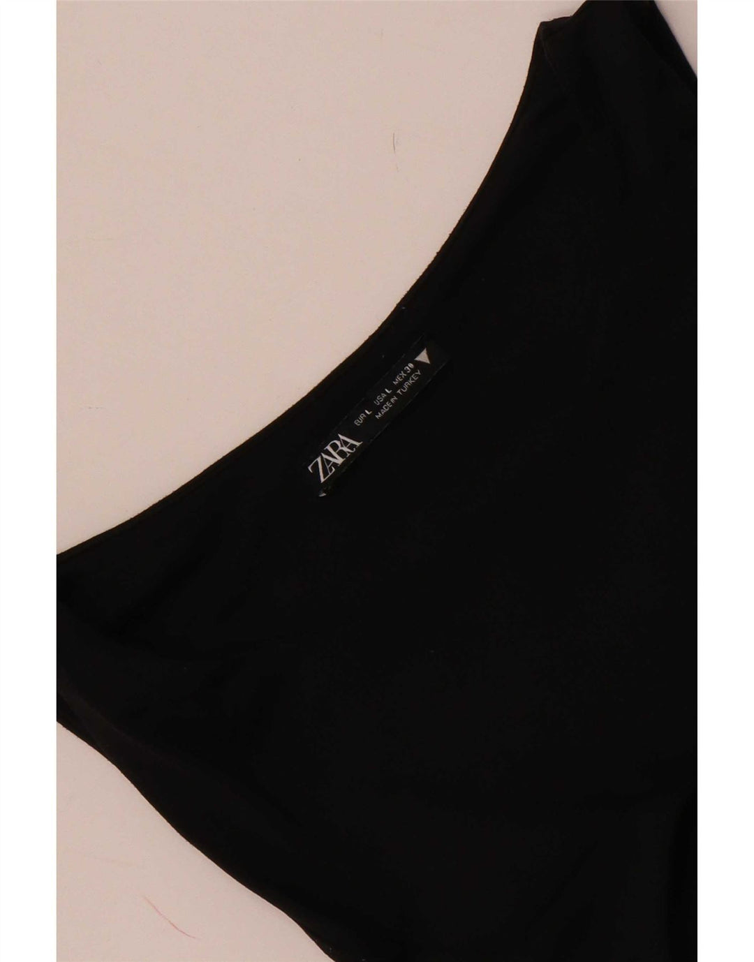 Zara Body sans manches pour femme UK 14 Large Noir