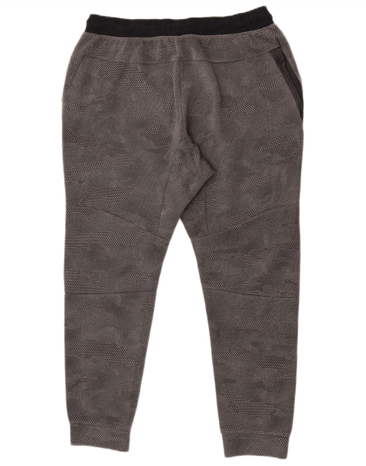 Nike Pantalon de survêtement pour homme en coton gris Taille L