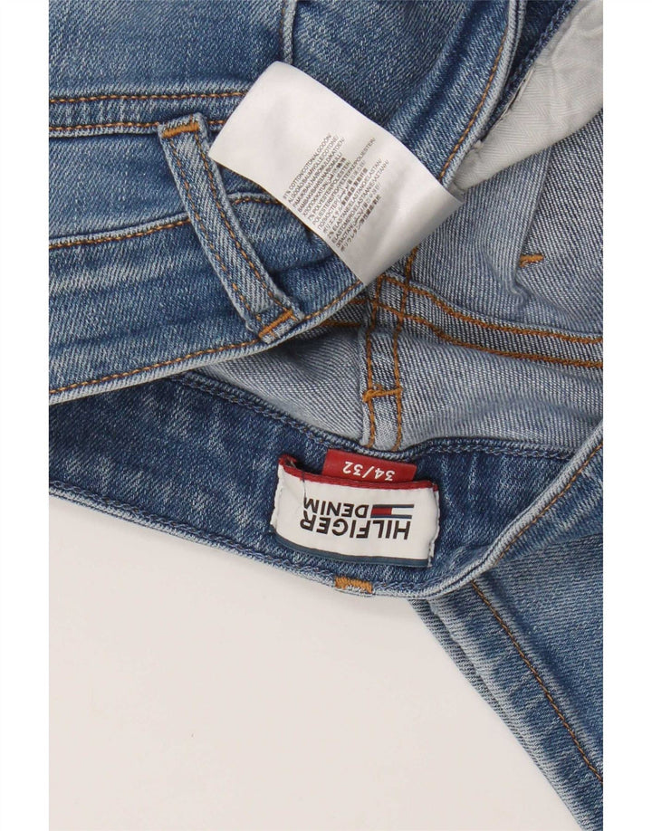 Tommy Hilfiger Jean Slim Homme W34 L32 Bleu Coton