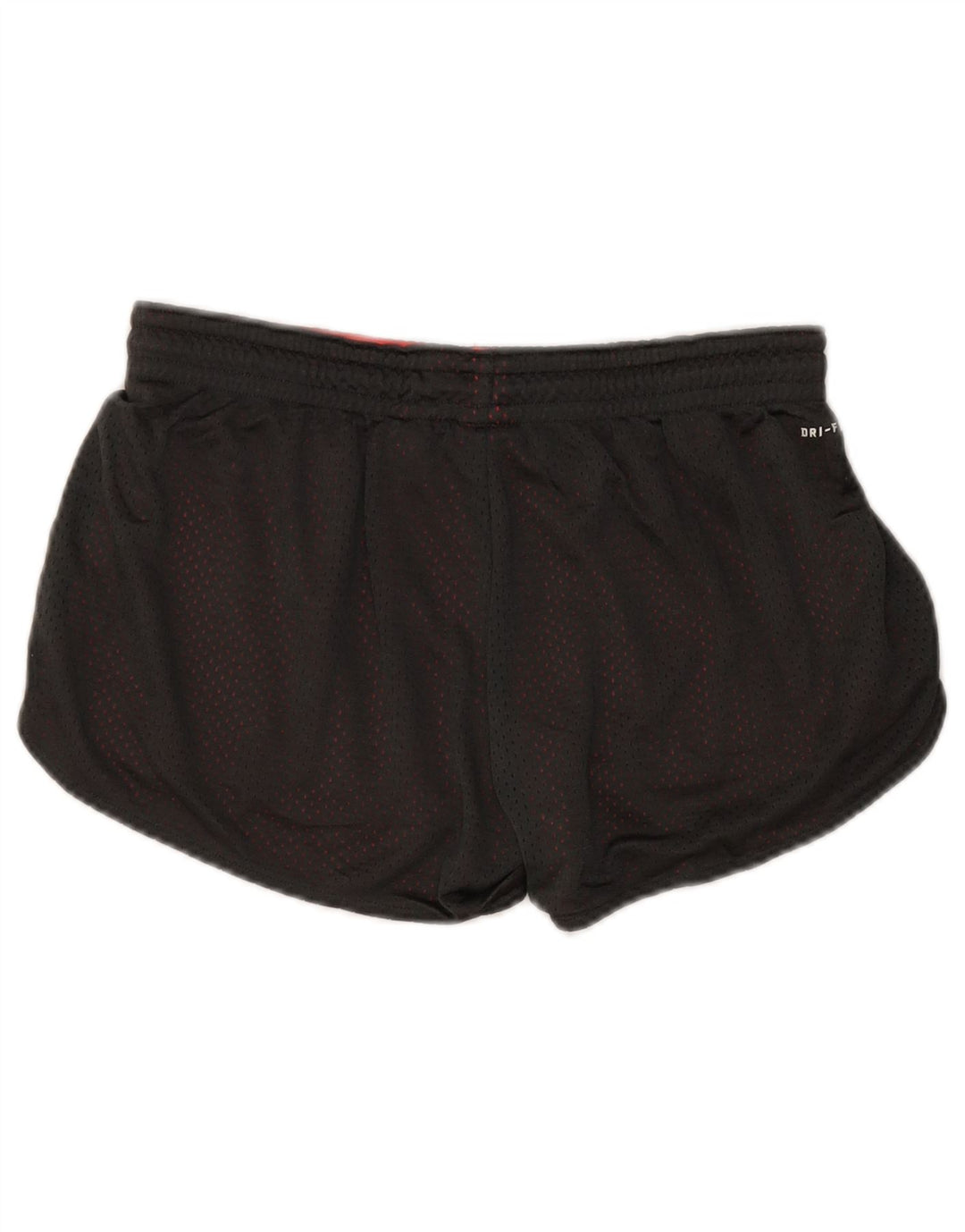 NIKE Short de sport pour femme UK 14 Medium Noir Polyester