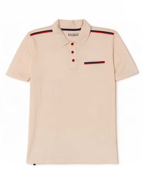 Fila Polo Homme Blanc Moyen