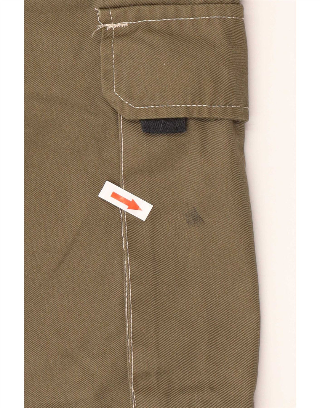 Basics Short Cargo Homme XL W38 Kaki Polyester