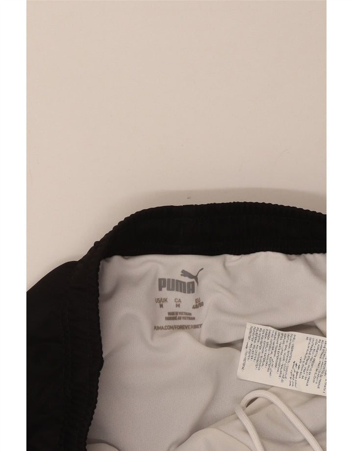 Puma Short de Sport Homme Noir Moyen Polyester