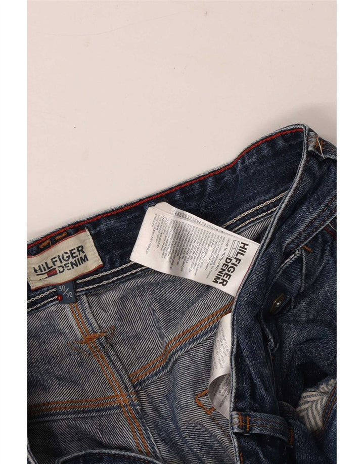 Tommy Hilfiger Jean Bootcut Homme W30 L30 Bleu Coton