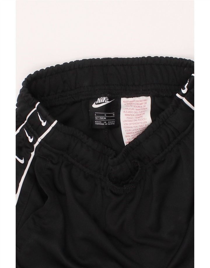 NIKE Short de sport graphique pour garçon 12-13 ans Grand Noir Polyester