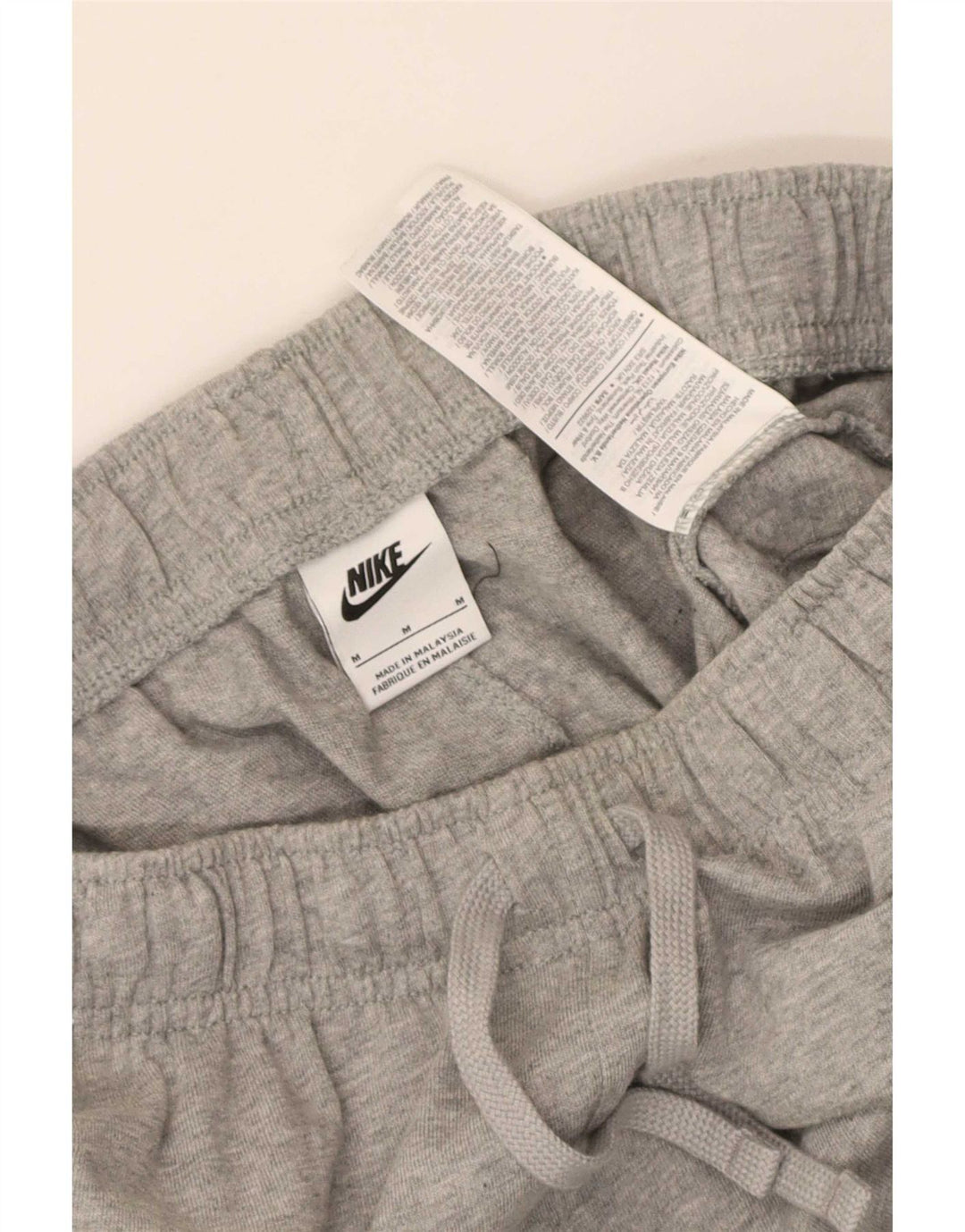 Short de sport Nike en coton moucheté gris moyen