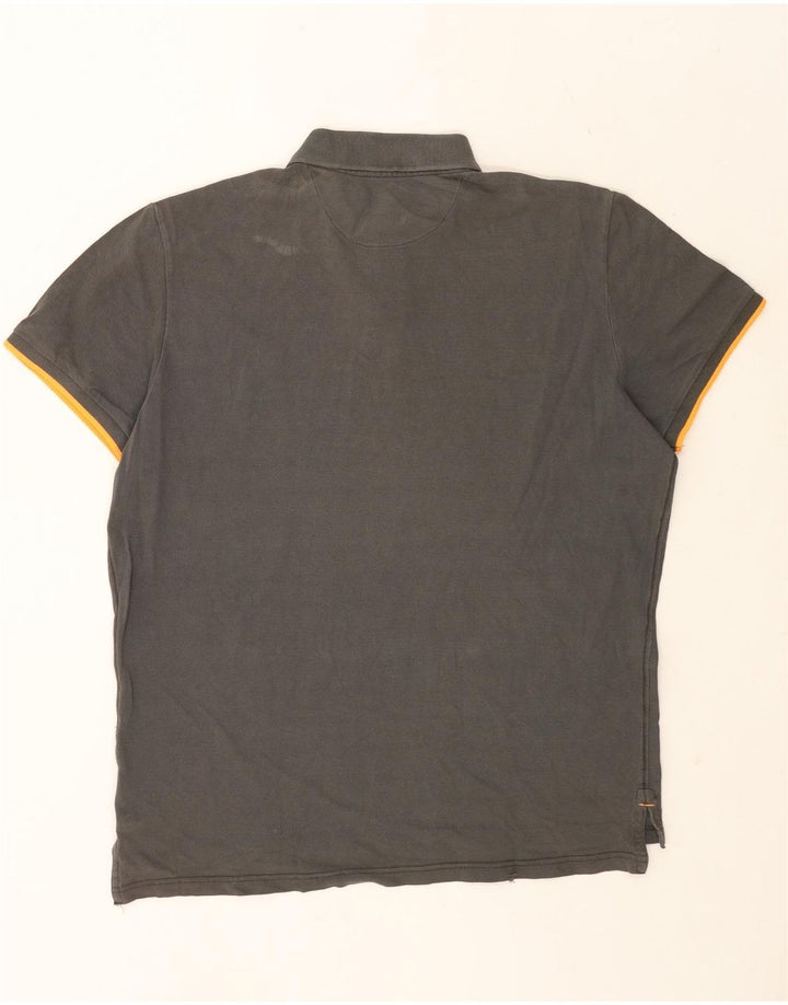 AMERICAN EAGLE Polo Homme XL Gris Coton