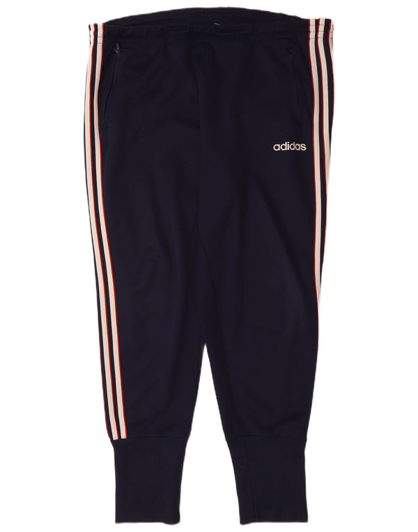 ADIDAS Pantalon de survêtement pour homme UK 44/46 Large Bleu marine Polyester