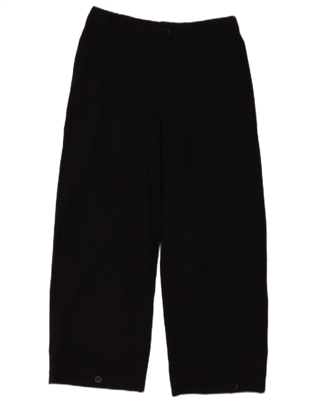 Pantalon Chino Large Femme ZARA Small W26 L26 Noir