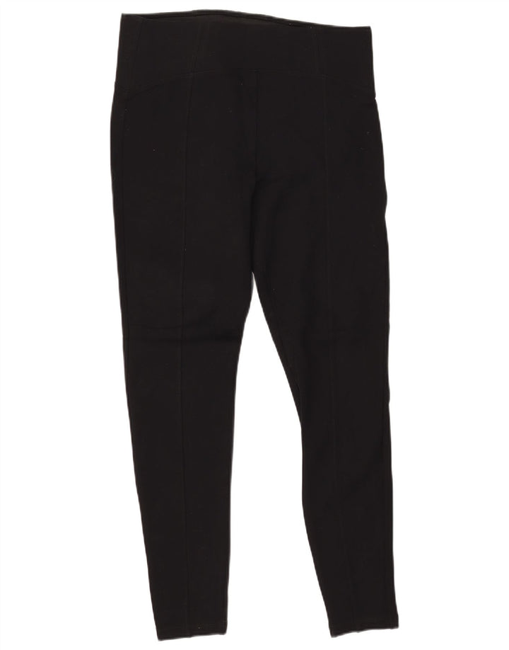 MARKS & SPENCER Leggings Femme UK 44 Large Noir Viscose