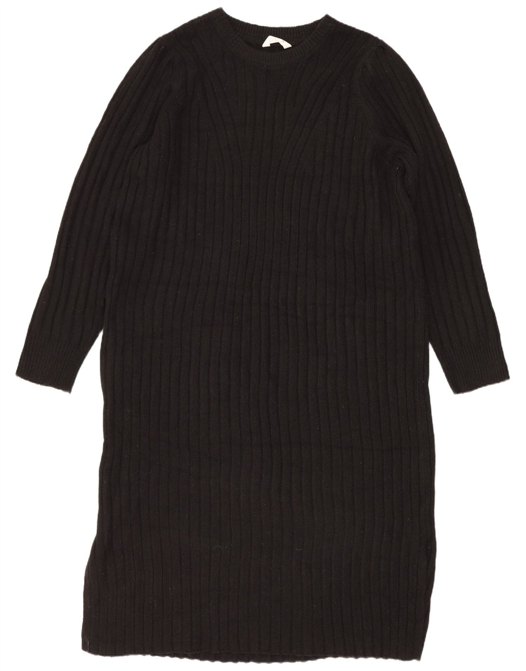 John Lewis Robe pull surdimensionnée à manches longues pour femme UK 44 Noir moyen