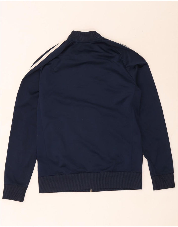 Veste de survêtement Adidas Garçon 13-14 ans Bleu Marine Polyester