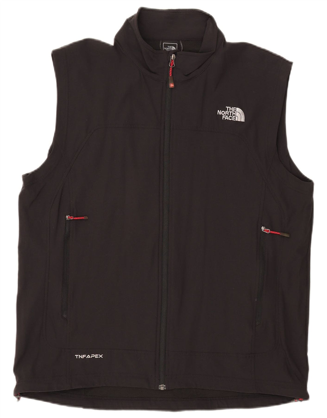 THE NORTH FACE Veste de survêtement sans manches pour homme XL en nylon noir
