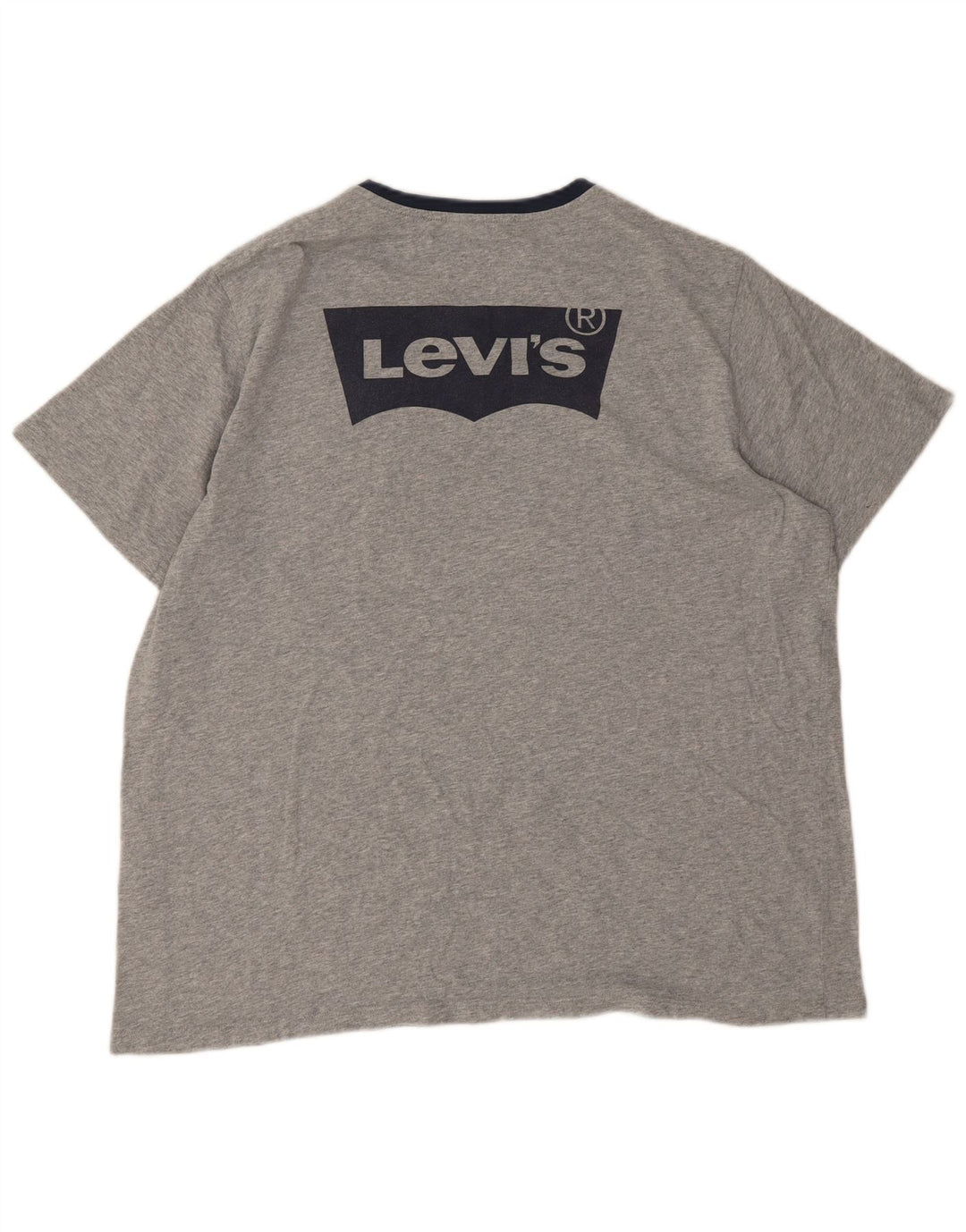 Levi's T-Shirt Graphique Top XL Homme Gris Coton