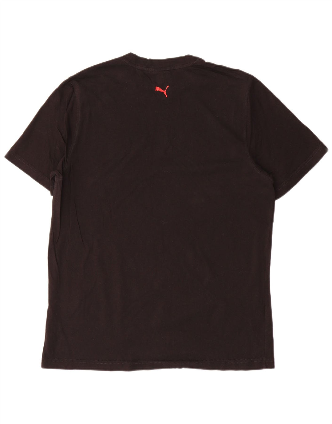 Puma T-shirt graphique pour hommes, grand, noir, coton