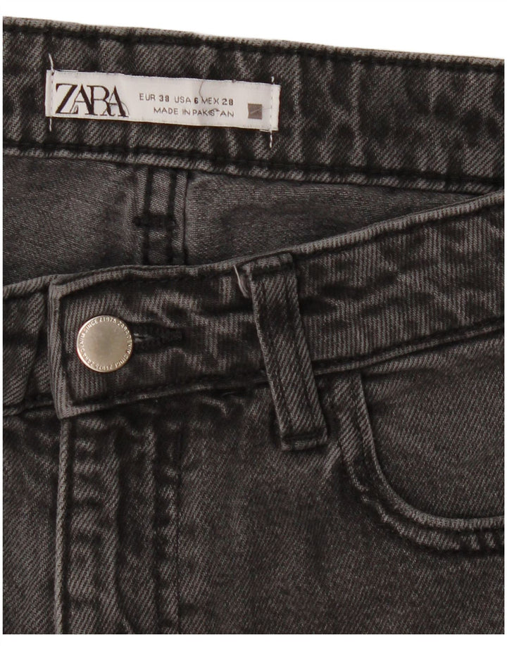 Zara Jean fuselé pour femme EU 38 Small W28 L27 Noir
