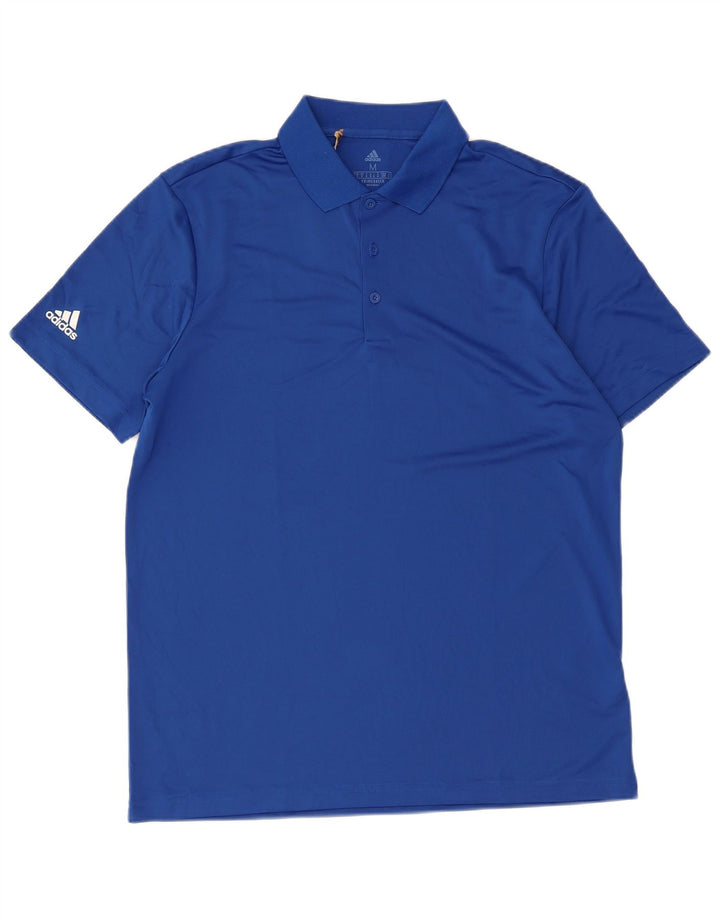 Adidas Polo Homme Bleu Moyen Polyester