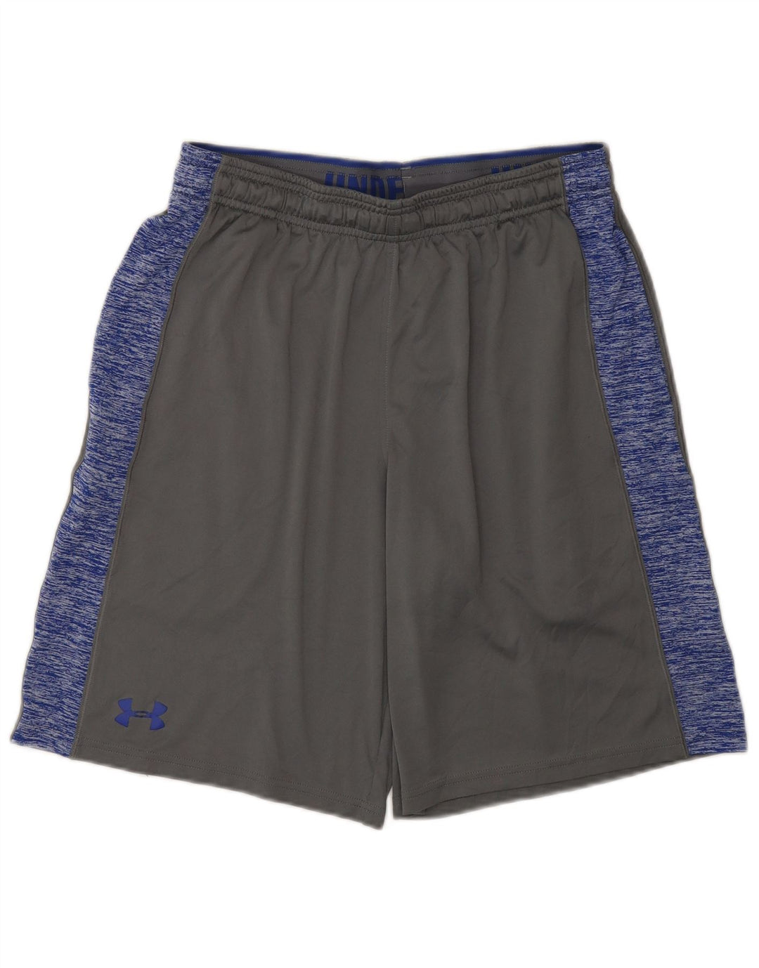 Under Armour Short de Sport Homme Gris Moyen Colourblock Polyester