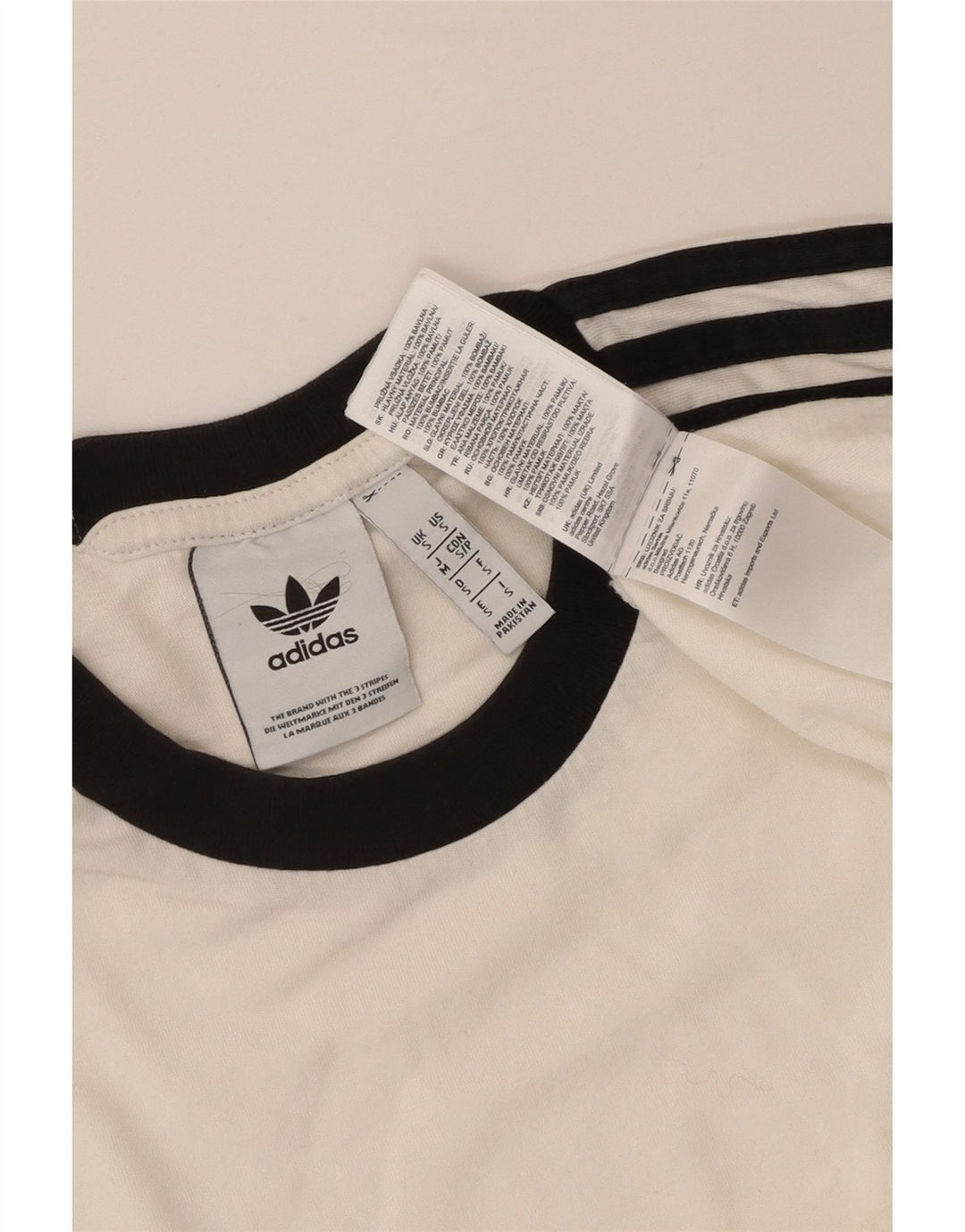 Adidas T-Shirt Homme Haut Petit Coton Blanc