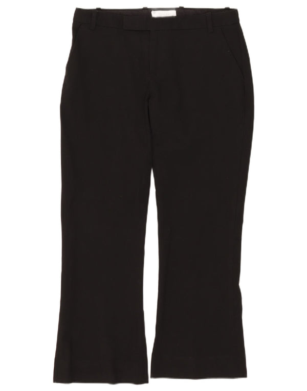 Gap Pantalon court évasé pour femme UK 6 XS W28 L26 Noir Polyester