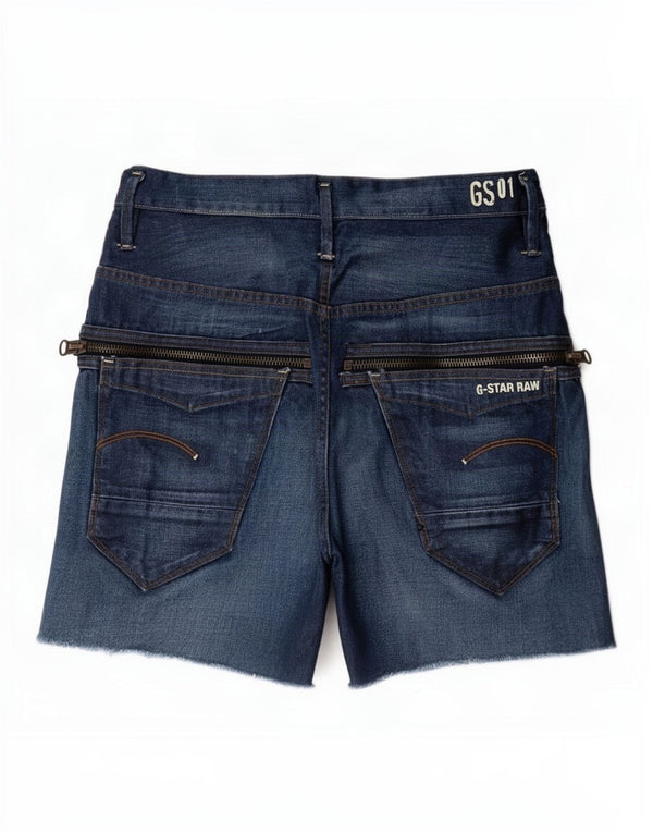 G-Star Mens Denim Shorts W31 Medium Blue Cotton