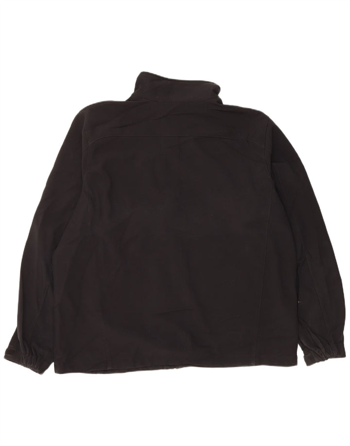 EDDIE BAUER Veste coupe-vent pour homme UK 42 XL Noir Polyester