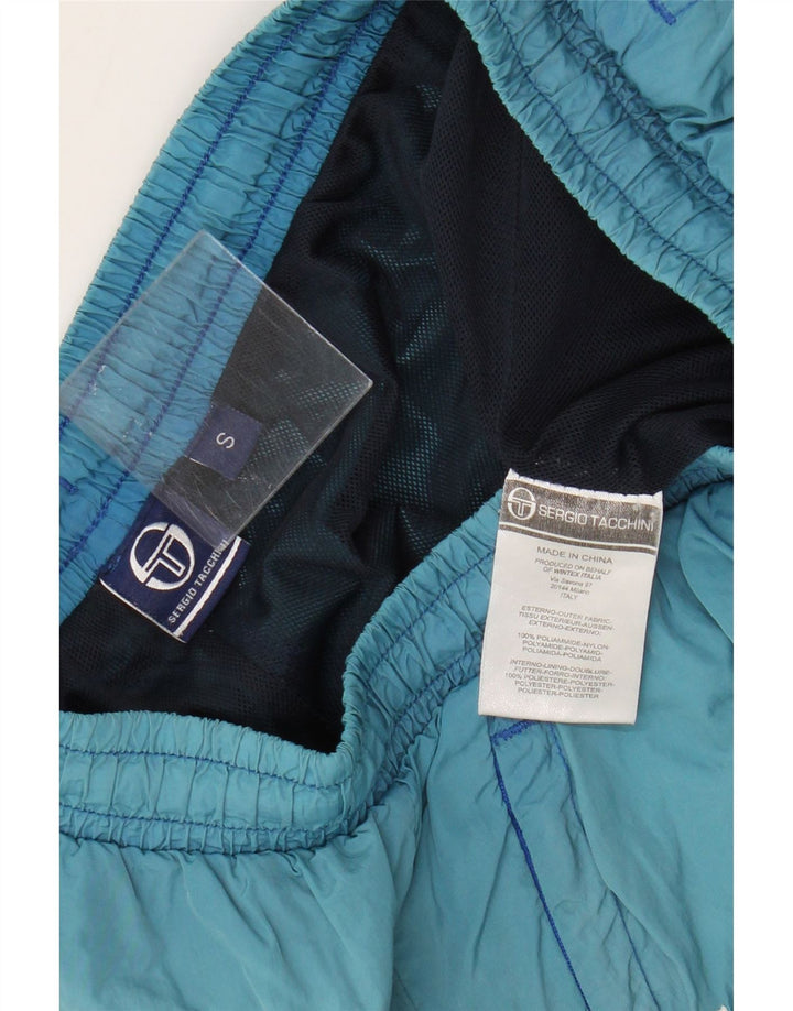 Sergio Tacchini Short de Bain Homme Small Turquoise Colourblock Polyamide
