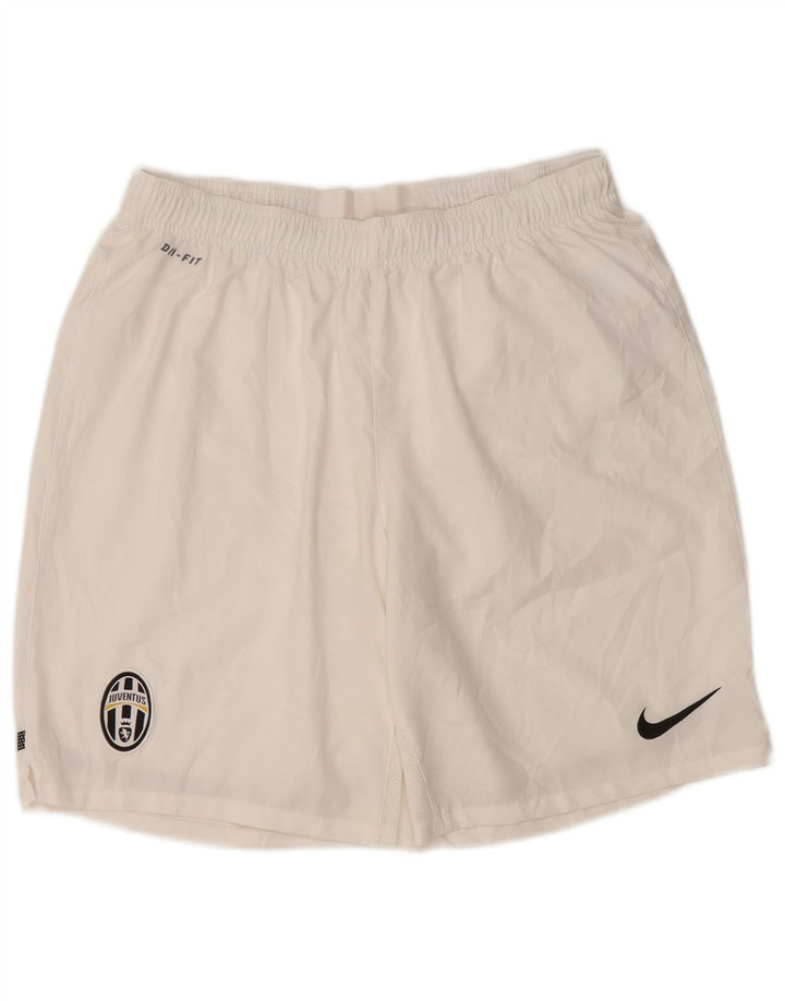 NIKE Short de Sport Juventus pour Homme Grand Blanc Polyester