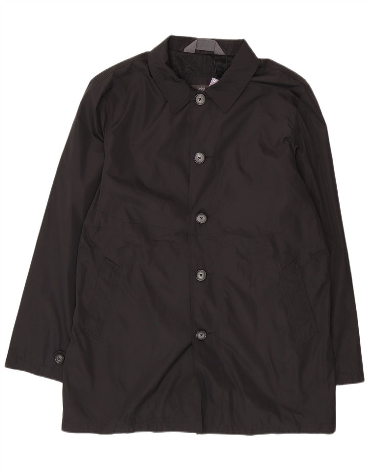 Marks & Spencer Veste de pluie pour homme UK 42 XL Noir Polyester