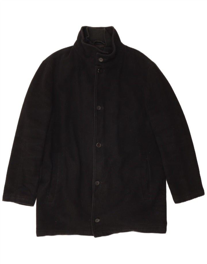Marks & Spencer Manteau pour homme UK 40 Grand Acrylique Noir
