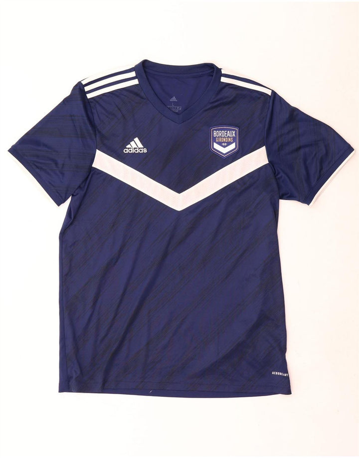 Adidas Hommes Aeroready T-Shirt Haut Grand Bleu Marine Polyester