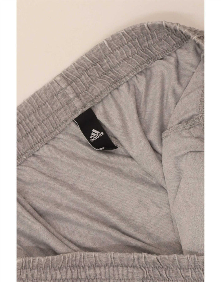 Adidas Pantalon de survêtement graphique pour hommes, grand gris