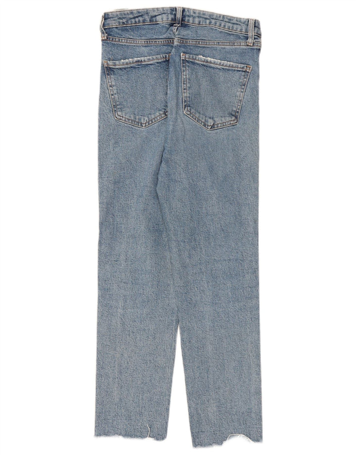 Zara Jean Slim Femme EU 38 Petit W28 L26 Bleu