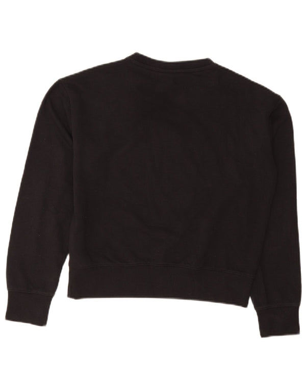 Champion Sweat-Shirt Graphique Fille 13-14 Ans XL Noir Coton