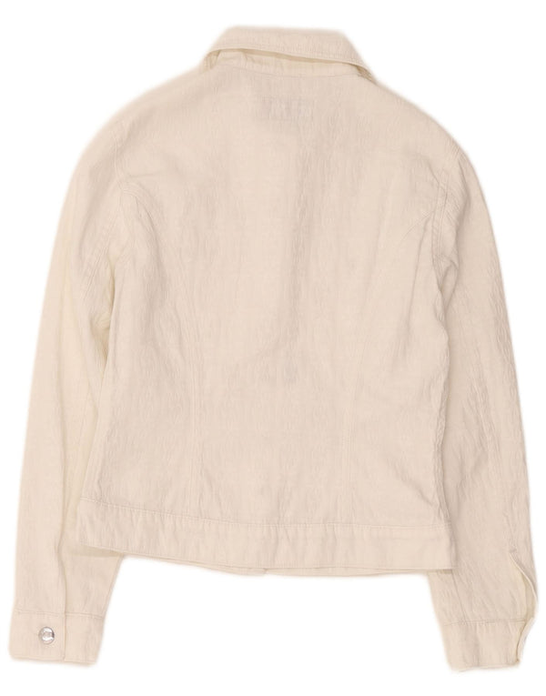 Charro Veste utilitaire fille 10-11 ans Polyester blanc moyen