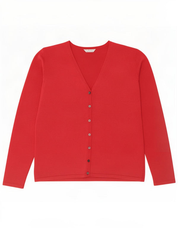 Marks & Spencer Pull cardigan court pour femme UK 14 Grande viscose rose