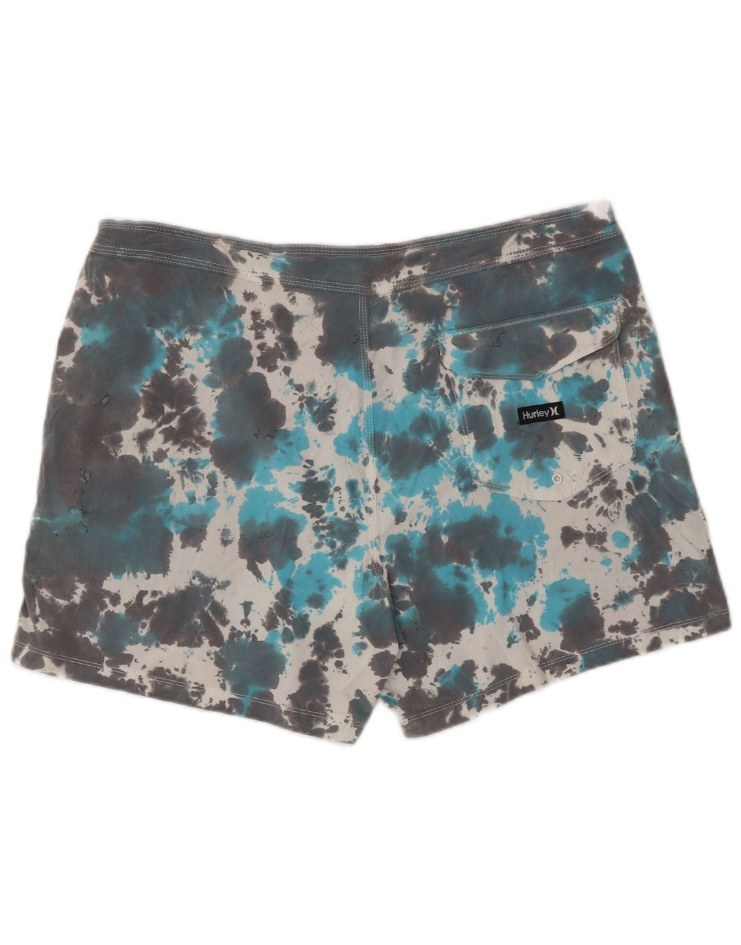 Hurley Short de Bain Homme XL Gris Tie Dye Polyester