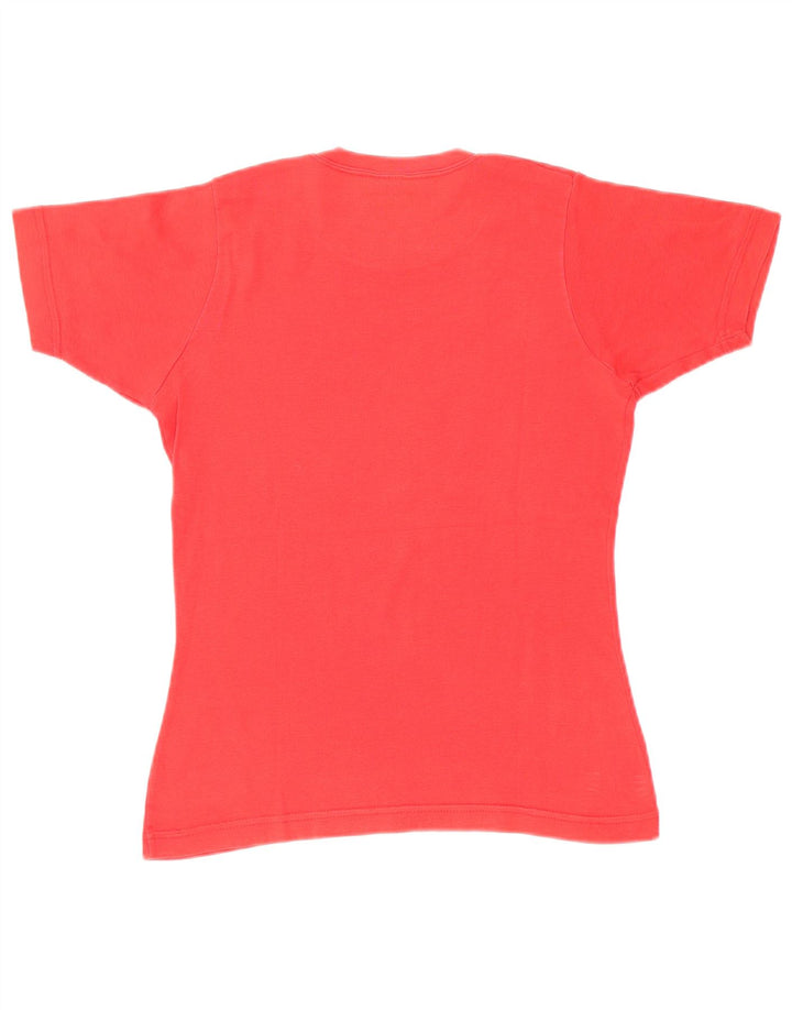 Champion T-Shirt Femme UK 14 Large Rouge