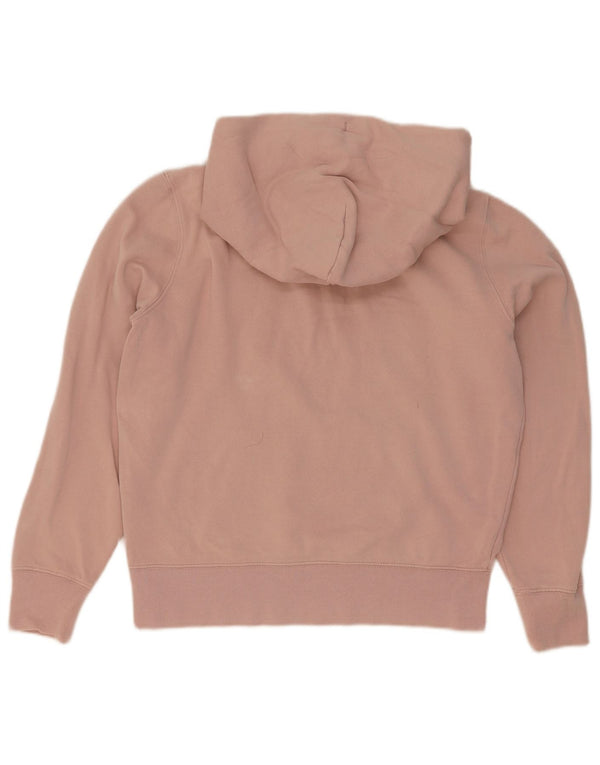 Gap Pull à capuche surdimensionné graphique pour femme UK 10 Petit coton rose