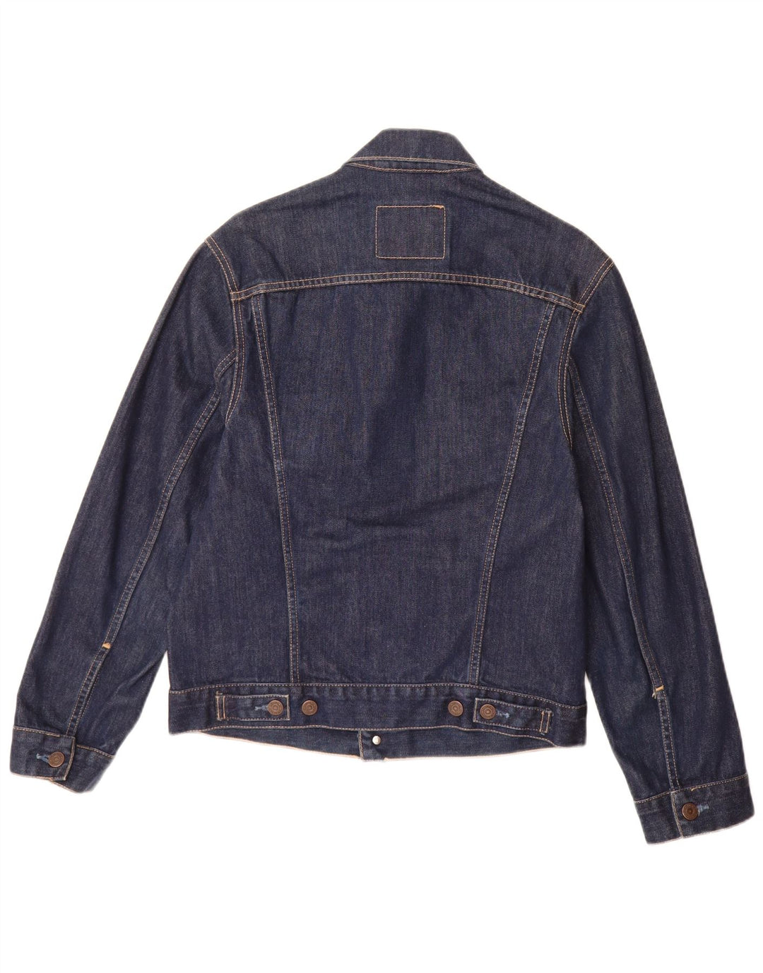Levi's Veste en jean pour homme UK 36 Small Bleu marine Coton