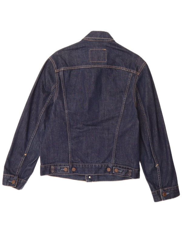 Levi's Veste en jean pour homme UK 36 Small Bleu marine Coton