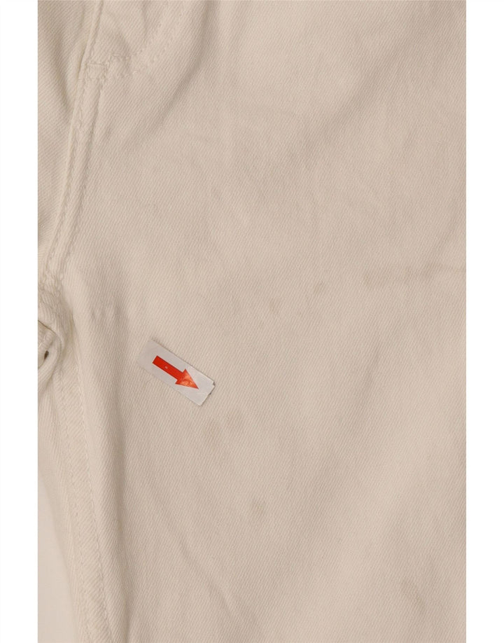 Zara Jean bootcut taille haute pour femme EU 38 Small W28 L25 Blanc