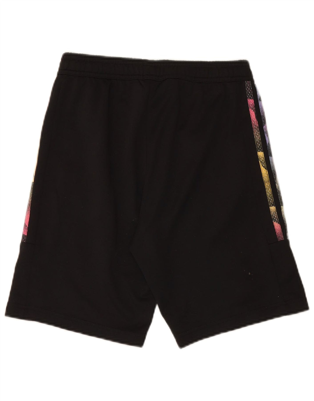 ADIDAS Short de sport fille 13-14 ans W28 L8 Noir Polyester