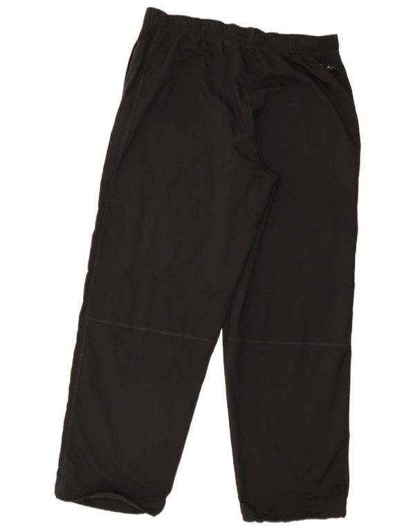 Pantalon de survêtement Nike Dri Fit pour hommes, grand, noir, polyester