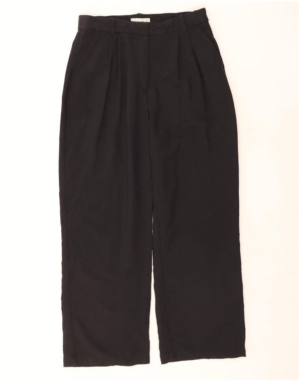 Abercrombie & Fitch Womens Pegged Chino Trousers UK 12 Medium W31 L30 Black